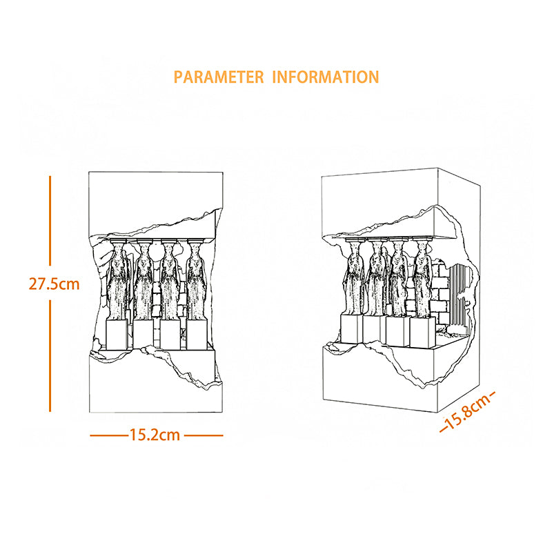 Parthenon Trace Of City Aromatherapy Lamp