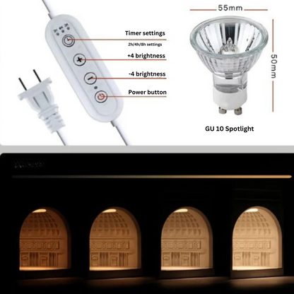 Pantheon Light of the Dome Architectural Aromatherapy Lamp