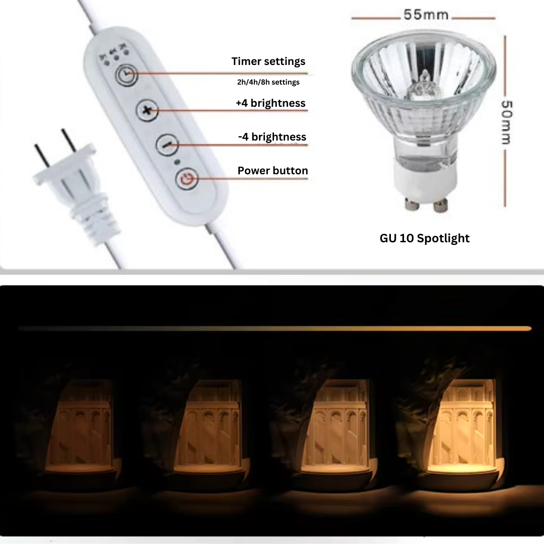 Venus Temple of Light Aromatherapy Lamp