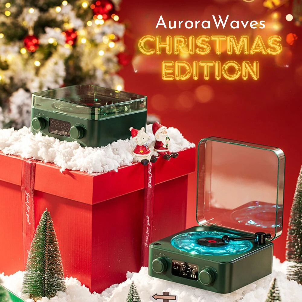 AuroraWaves Vinyl Serenity Speaker